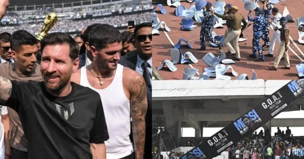 تذاكر باهظة وفوضى جماهيرية.. ماذا حدث خلال زيارة ميسي لكولكاتا؟ 