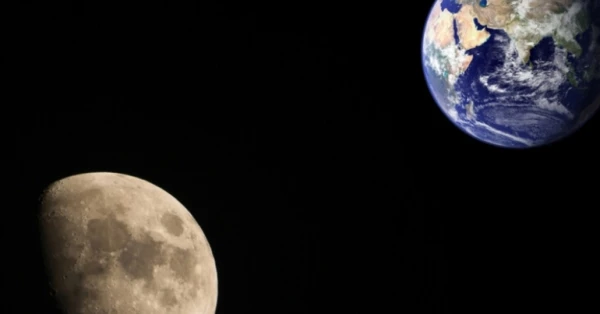 دراسة: المجال المغناطيسي للأرض ينقل هواءها إلى القمر 