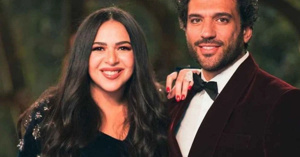 لماذا غابت إيمي سمير غانم عن حفل Joy Awards 2026؟ حسن الرداد يكشف السبب 