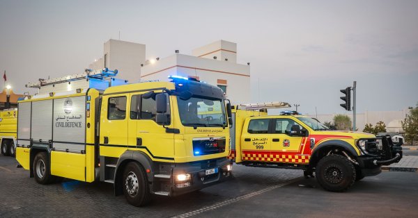 الدفاع المدني يسيطر على حريق اندلع في محل تجاري بسلماباد #صحيفة_البلاد 