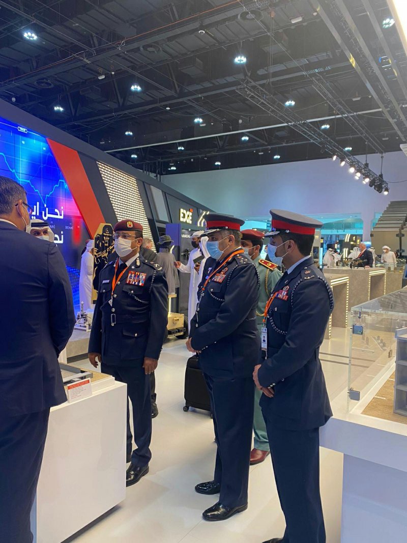 نائب رئيس الأمن العام يترأس وفد وزارة الداخلية المشارك في معرض ومؤتمر الدفاع الدولي (أيدكس) في أبوظبي