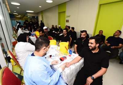مجموعة الهلال للرعاية الصحية تطلق حملة الإمام الحسين (ع) للتبرع بالدم بشعار "إرث الحسين"