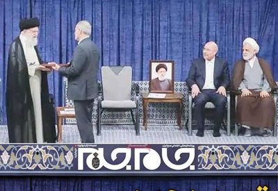 "إزالة قاليباف" من مراسم تنصيب بزشكيان.. صورة تثير ضجة في إيران