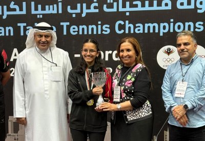 3 ذهبيات جديدة لكرة الطاولة البحرينية في بطولة غرب آسيا للمنتخبات بالأردن