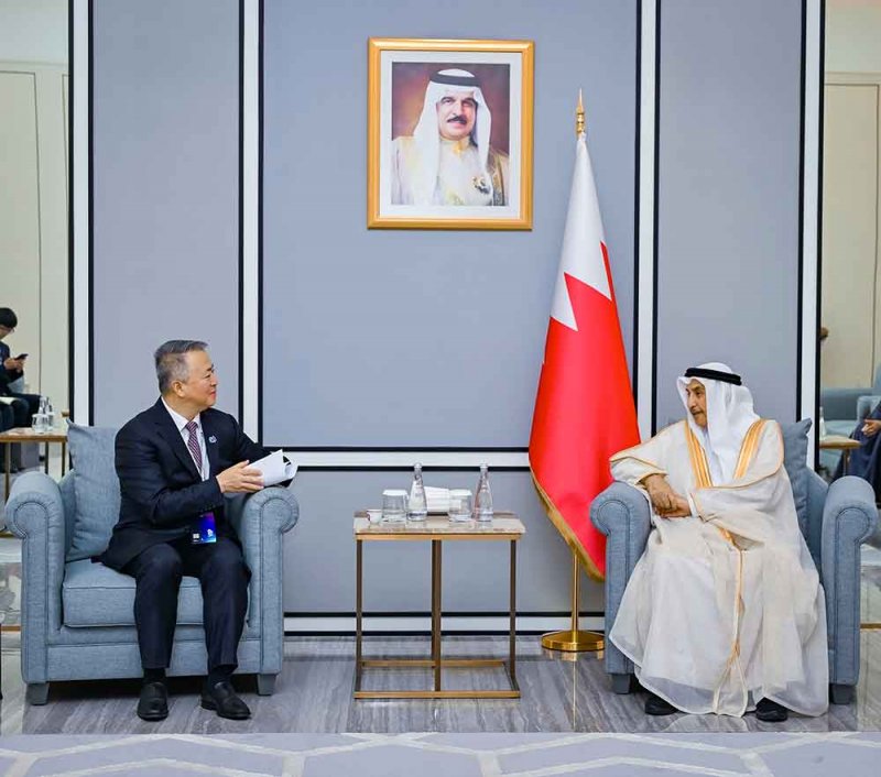 خالد بن عبد الله يؤكد المضي في توسيع الشراكات الدولية بما يتماشى والأهداف التنموية