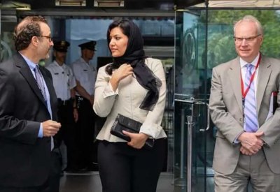 الأميرة ريما بنت بندر: زيارة ترامب لحظة محورية للسلام العالمي