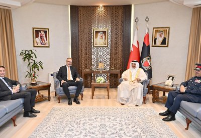 وزير الداخلية يستقبل السفير الألماني بمناسبة انتهاء فترة عمله الدبلوماسي