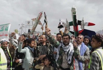 الحوثيون: استهدفنا إسرائيل بالصواريخ بالتنسيق مع إيران