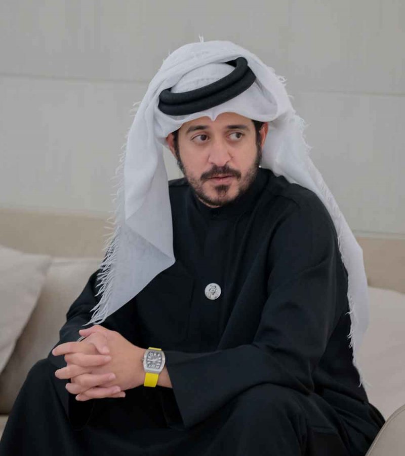 خالد بن حمد يستقبل مدير عام قناة mbc