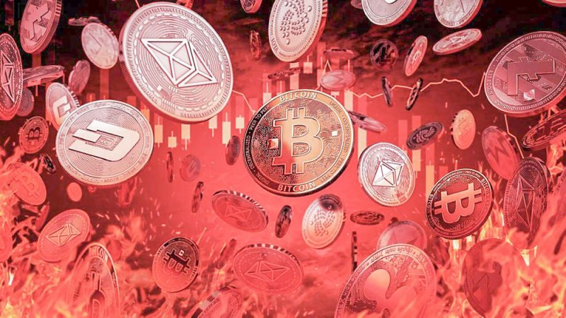 سـوق العمـلات المشفـرة تشهد أكبـر تراجـع منـذ 2022