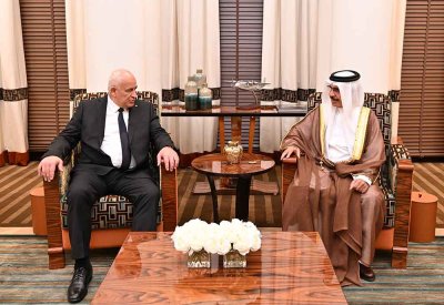 وزير الداخلية يستقبل نظيره الفلسطيني ويؤكد على تعزيز التعاون والتنسيق الأمني لمواجهة التحديات الإقليمية