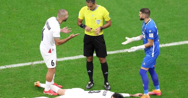 مدافع فلسطين: الحكم وجه لي عبارة مهينة 