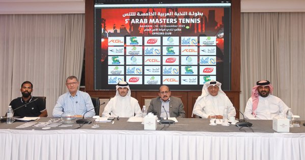 انطلاق منافسات بطولة النخبة العربية الخامسة للتنس 