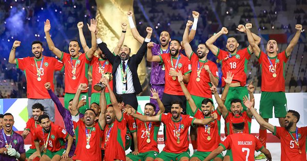 المغرب يخطف تاج العرب 