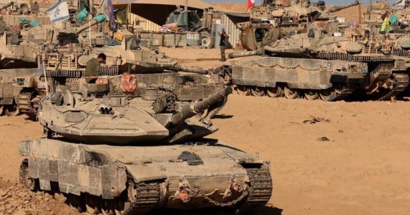 غزة.. دبابات إسرائيلية تتوغل جنوب خان يونس 