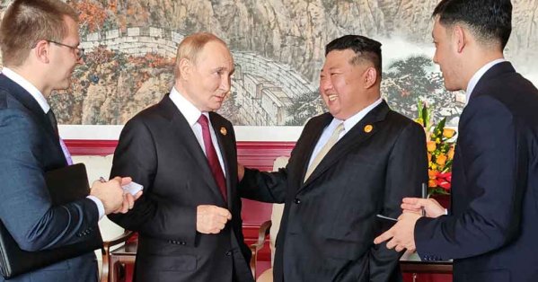 كيم مهنئا بوتين برأس السنة: تشاركنا "الدماء" في أوكرانيا #صحيفة_البلاد 