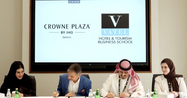 فاتيل البحرين وفندق كراون بلازا البحرين يعززان الشراكة لتأهيل الجيل القادم من قادة الضيافة 