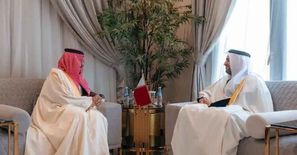 الأمير يزيد الفرحان ومسؤول قطري يبحثان في الدوحة تطورات أوضاع لبنان 