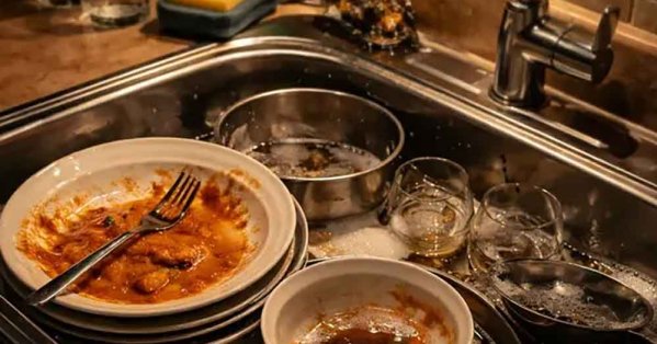 ترك الصحون في الحوض طوال الليل قد يحول مطبخك إلى بؤرة بكتيريا خطيرة #صحيفة_البلاد 