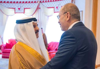 جلالة الملك المعظم يستقبل معالي نائب رئيس الوزراء ووزير الخارجية وشؤون المغتربين بالمملكة الأردنية الهاشمية