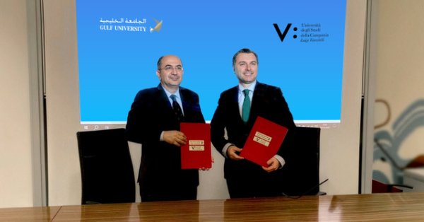 الجامعة الخليجية وجامعة كامبانيا الإيطالية يوقعان اتفاقية دولية تدعم الابتكار والبحث العلمي 