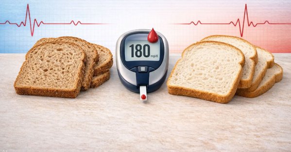 الخبز الأسمر أم الأبيض.. أيهما أفضل لضبط سكر الدم؟ 