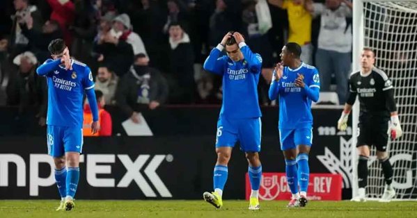 رئيس ريال مدريد يقرر "طرد" 6 لاعبين بعد "فضيحة" ألباسيتي 