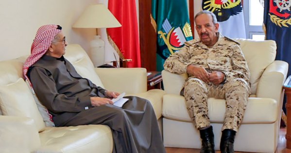 القائد العام لقوة دفاع البحرين يستقبل رئيس المجلس الأعلى للصحة 