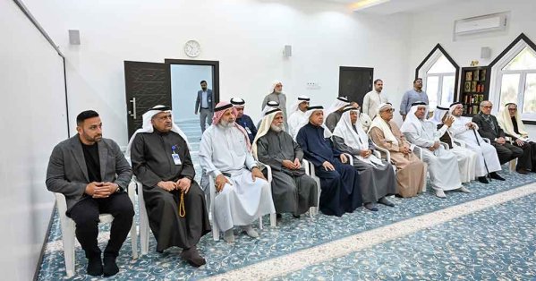 رئيس الأوقاف الجعفرية يفتتح مسجد الشيخ علي في منطقة القدم بعد إنجاز الصيانة الشاملة #صحيفة_البلاد 