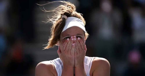 "انسحاب" يثري لاعبة تنس مغمورة بأموال تغير حياتها 