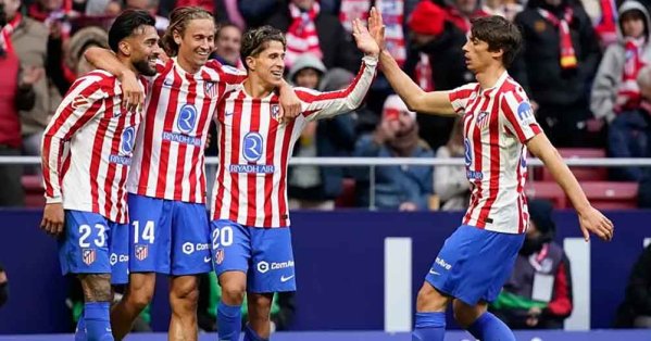 أتلتيكو مدريد يهزم مايوركا بثلاثية 