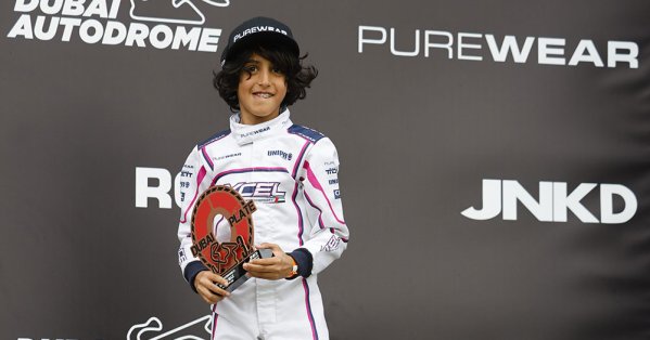 الشيخ سيف يحقق منصة التتويج في بطولة «دبي أو بلايت» للكارتينغ 