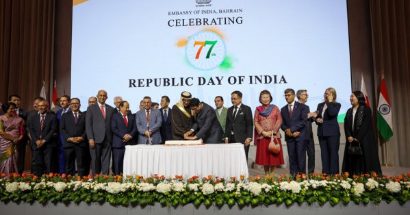 السفارة الهندية تحتفل بيوم الجمهورية الـ77 #صحيفة_البلاد 