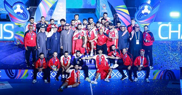 البحرين تعتلي العرش الآسيوي لكرة اليد وتتوج بطلا للقارة لأول مرة 