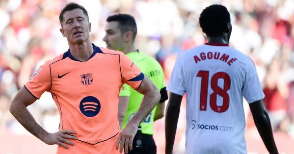 "تلميح" من زوجة ليفاندوفسكي يصدم جمهور برشلونة 