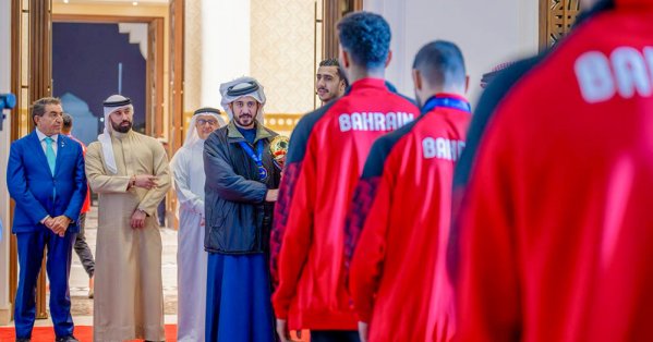 خالد بن حمد في مقدمة مستقبلي منتخب كرة اليد بطل كأس آسيا 