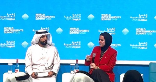 وزيرة شؤون الشباب تشارك في جلسة حوارية على هامش مشاركتها في القمة العالمية للحكومات في الإمارات 